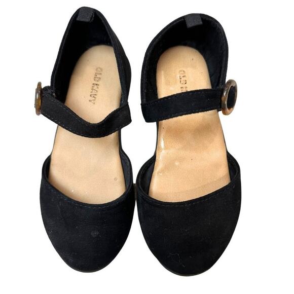 Old Navy Suede Mary Jane in Black. Size 10 - Picture 1 of 7